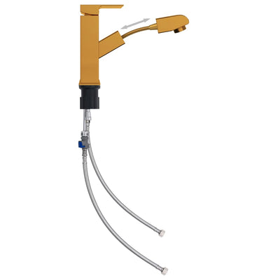 Kullanväri kylpyhuoneen pesualtaan hana ulosvedolla Edilberto 157x172 mm