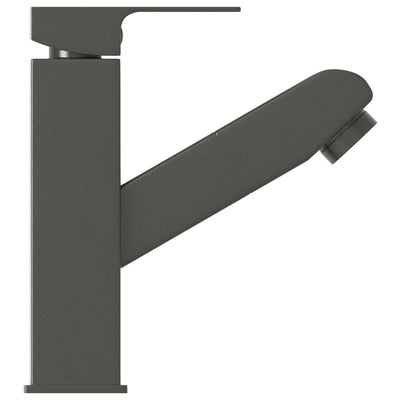 Kylpyhuoneen pesualtaan hana ulosvedolla harmaa 157x172 mm