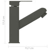 Kylpyhuoneen pesualtaan hana ulosvedolla harmaa 157x172 mm