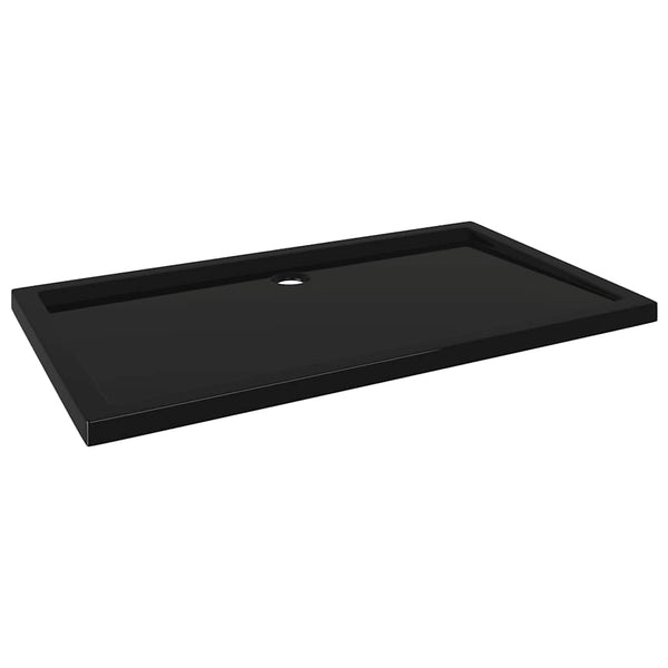 Musta suihkualusta suorakaide Randeanu 70x120cm (abs)