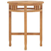 Bistropöytä Ø60x75,5 cm täysi tiikki
