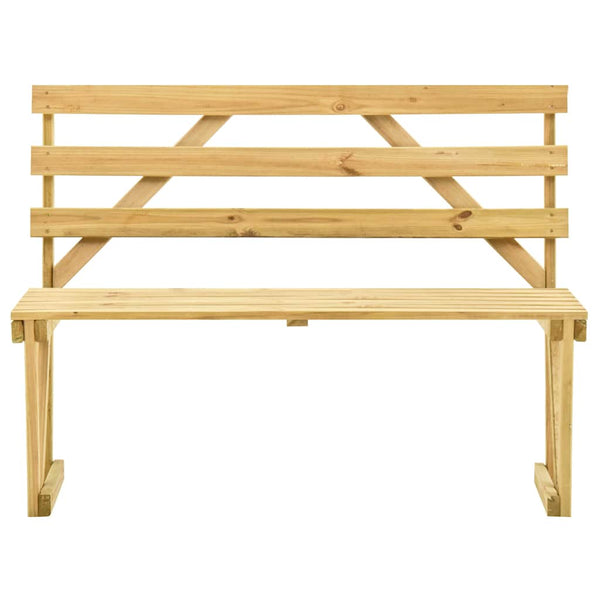 Puutarhapenkki 120 cm kyllästetty mänty