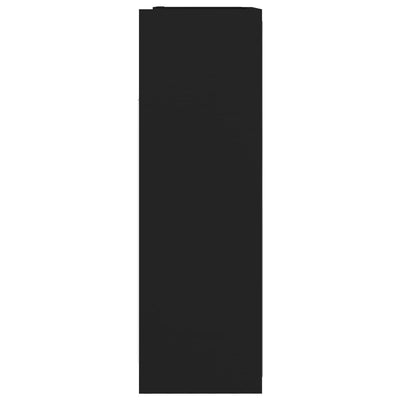 Musta kylpyhuoneen peilikaappi Tiney 62,5x20,5x64cm (puinen)