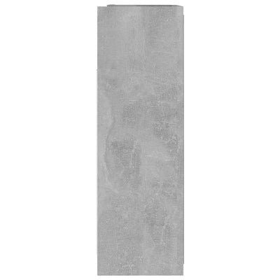 Kylpyhuoneen peilikaappi harmaa 62,5x20,5x64 cm tekninen puu