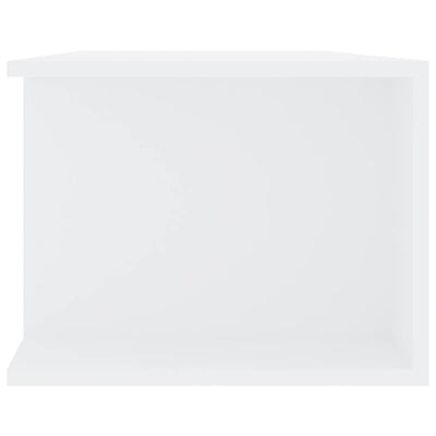 TV-taso LED-valoilla valkoinen 135x39x30 cm