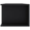 TV-taso LED-valoilla musta 135x39x30 cm