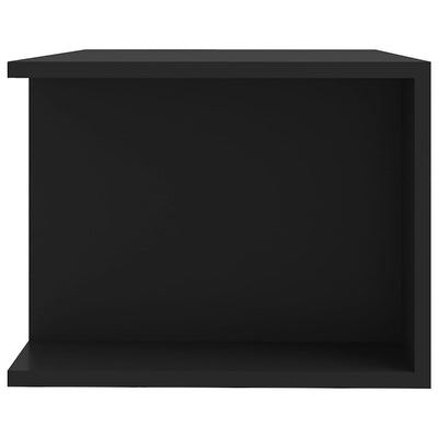 TV-taso LED-valoilla musta 90x39x30 cm