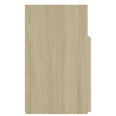 TV-taso LED-valoilla Sonoma-tammi 120x30x50 cm