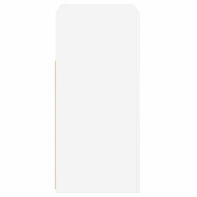 Valkoinen senkki led-valoilla Panaghia 80x35x75cm