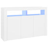 Senkki LED-valoilla valkoinen 115,5x30x75 cm