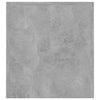 TV-taso LED-valoilla betoninharmaa 120x35x40 cm
