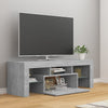 TV-taso LED-valoilla betoninharmaa 120x35x40 cm