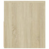 TV-taso LED-valoilla Sonoma-tammi 120x35x40 cm