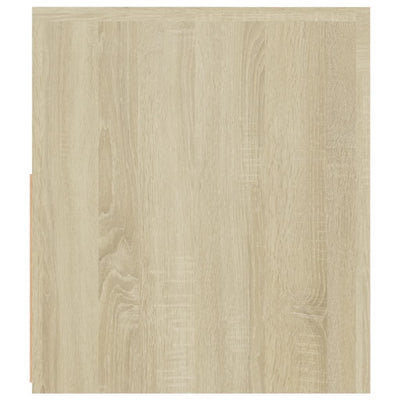 TV-taso LED-valoilla Sonoma-tammi 120x35x40 cm