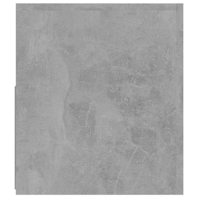 TV-taso LED-valoilla betoninharmaa 120x35x40 cm