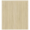 TV-taso LED-valoilla Sonoma-tammi 140x36,5x40 cm