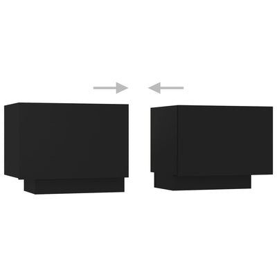 TV-taso musta 100x35x40 cm tekninen puu