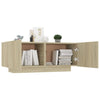 TV-taso Sonoma-tammi 100x35x40 cm tekninen puu