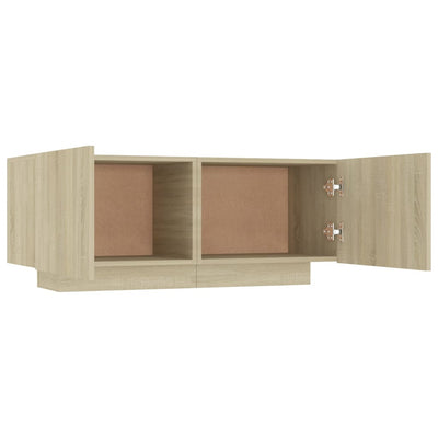 TV-taso Sonoma-tammi 100x35x40 cm tekninen puu