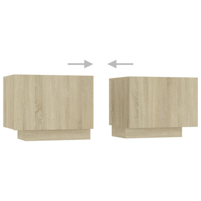 TV-taso Sonoma-tammi 100x35x40 cm tekninen puu