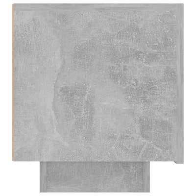 TV-taso betoninharmaa 100x35x40 cm tekninen puu