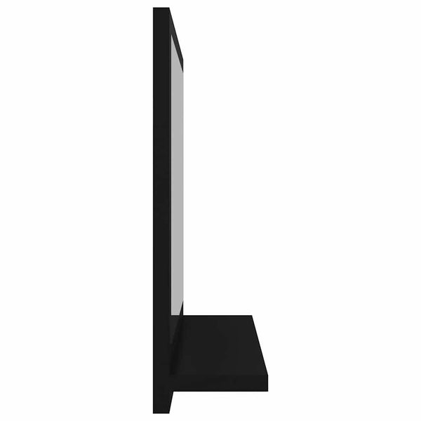 Kylpyhuonepeili musta 40x10,5x37 cm tekninen puu