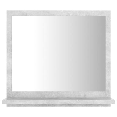 Kylpyhuonepeili betoninharmaa 40x10,5x37 cm tekninen puu
