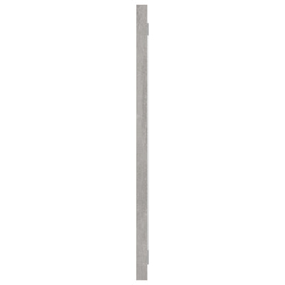 Kylpyhuonepeili betoninharmaa 80x1,5x37 cm lastulevy