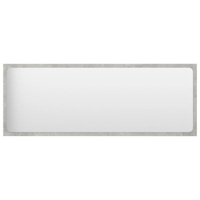 Kylpyhuonepeili betoninharmaa 100x1,5x37 cm lastulevy