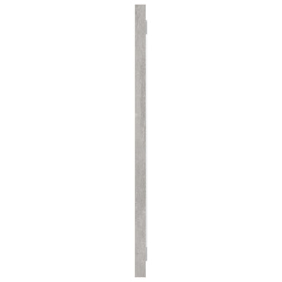 Kylpyhuonepeili betoninharmaa 100x1,5x37 cm lastulevy