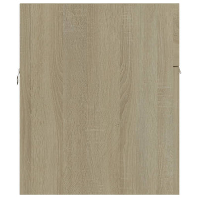 Allaskaappi Sonoma-tammi 90x38,5x46 cm tekninen puu