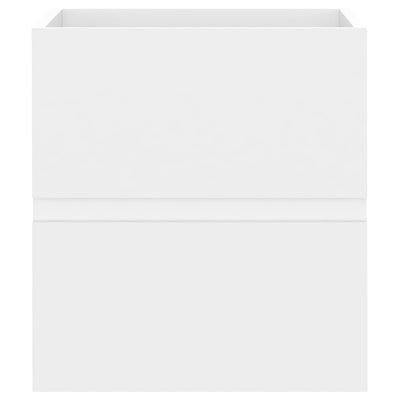 Valkoinen allaskaappi Portaru 41x38,5x45cm (puinen)