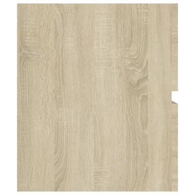 Allaskaappi Sonoma-tammi 100x38,5x45 cm tekninen puu