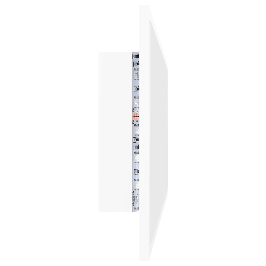 Valkoinen kylpyhuonepeili led Destiny 100x8,5x37cm (akryyli)
