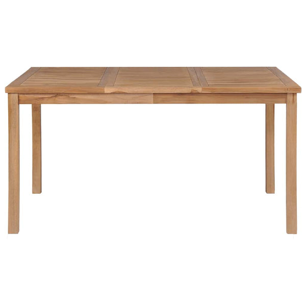 7-osainen puutarharuokailuryhmä 150x90 cm täystiikki