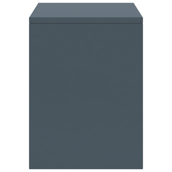 Vaaleanharmaa yöpöydät Velizar 35x30x40cm (2 kpl, mänty)