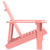 Pinkki adirondack-puutarhatuoli Iacome (kuusi)