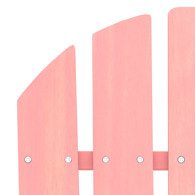 Pinkki adirondack-puutarhatuoli Iacome (kuusi)