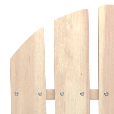 Adirondack-puutarhatuoli kahvipöydällä Kelsey (kuusi)