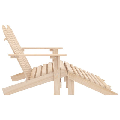 2-istuttava Adirondack-puutarhatuoli/rahi täysi kuusi
