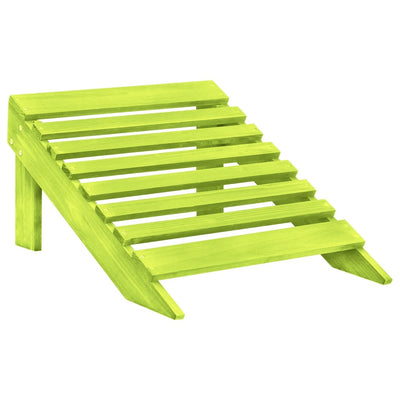 2-istuttava Adirondack-puutarhatuoli/rahi kuusi vihreä