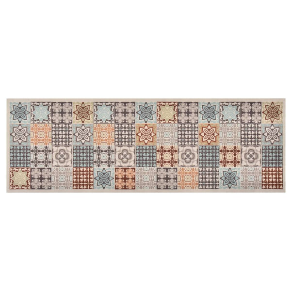 Mosaiikki väri keittiön matto Bigan 45x150cm (pestävä)