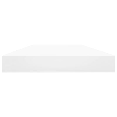 Kirjahyllytasot 4 kpl valkoinen 40x10x1,5 cm tekninen puu