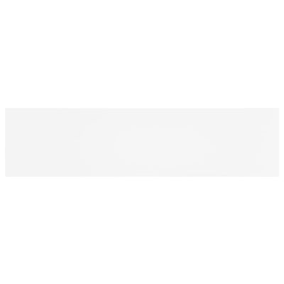 Valkoinen kirjahyllytasot Vasiu 40x10x1,5cm (4 kpl puinen)