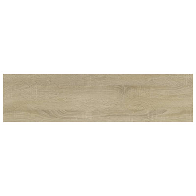 Kirjahyllytasot 4 kpl Sonoma-tammi 40x10x1,5 cm tekninen puu