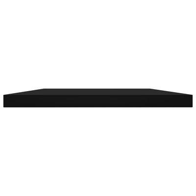 Kirjahyllytasot 4 kpl musta 40x30x1,5 cm tekninen puu