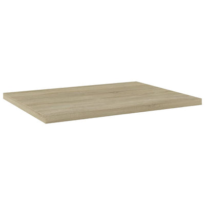 Kirjahyllytasot 4 kpl Sonoma tammi 40x30x1,5 cm tekninen puu
