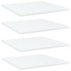 Valkoinen kirjahyllytasot Vasiu 40x40x1,5cm (4 kpl puinen)