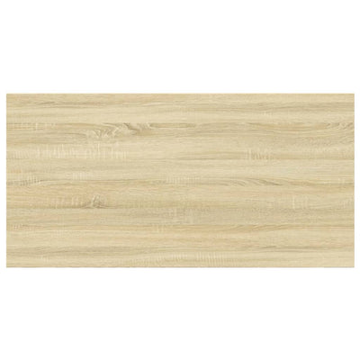 Kirjahyllytasot 4 kpl Sonoma tammi 60x30x1,5 cm lastulevy