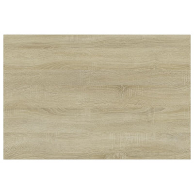 Sonoma tammi kirjahyllytasot Vasiu 60x40x1,5cm (4 kpl, puinen)